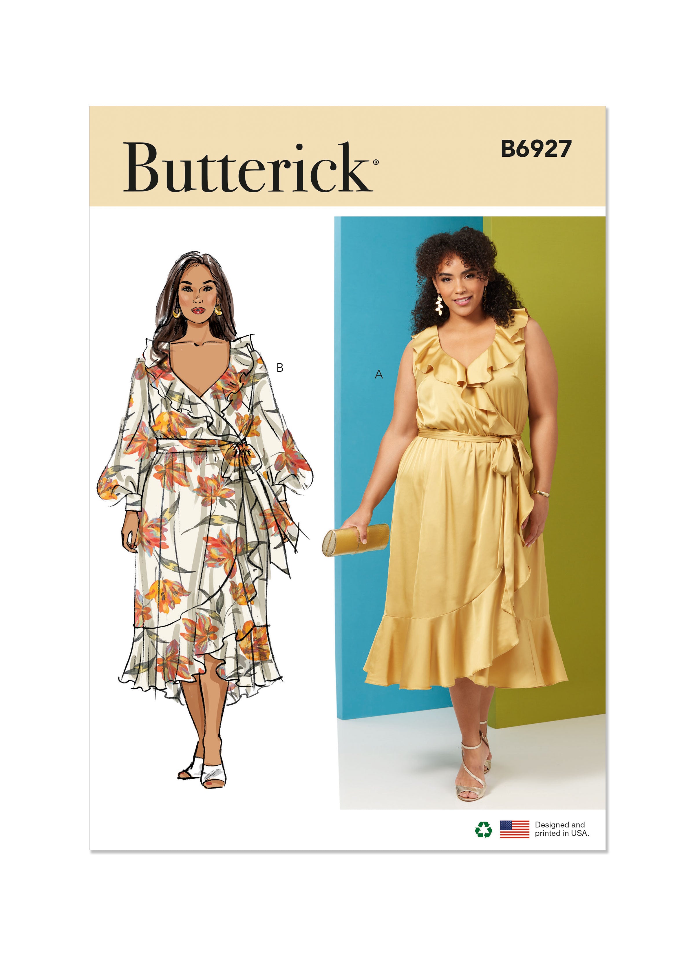 butterick ladies dress patterns Butterick sewing pattern B6927 ladies' dress – Schnittmuster-Online