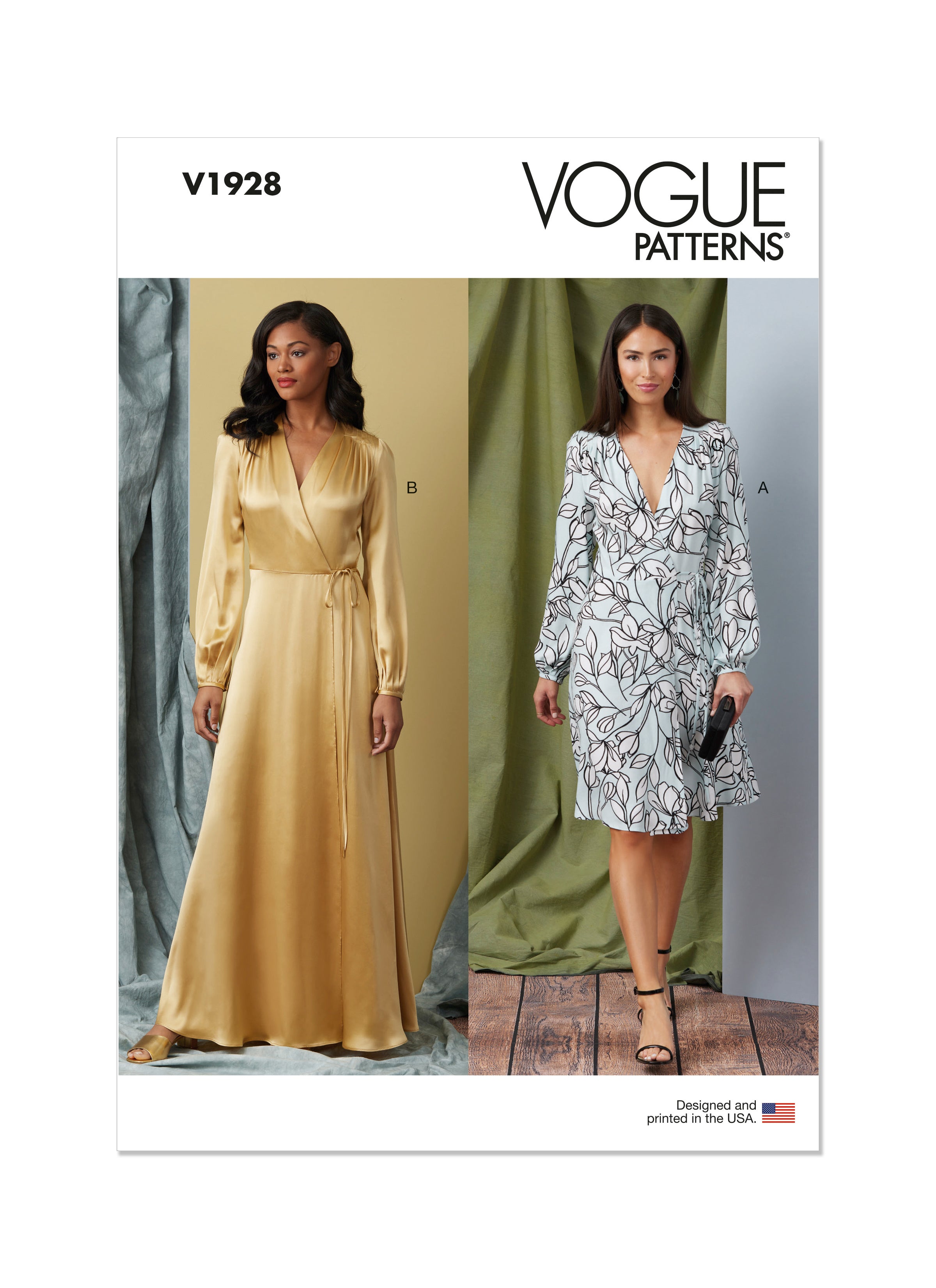 Vogue V1928 Misses' Dress