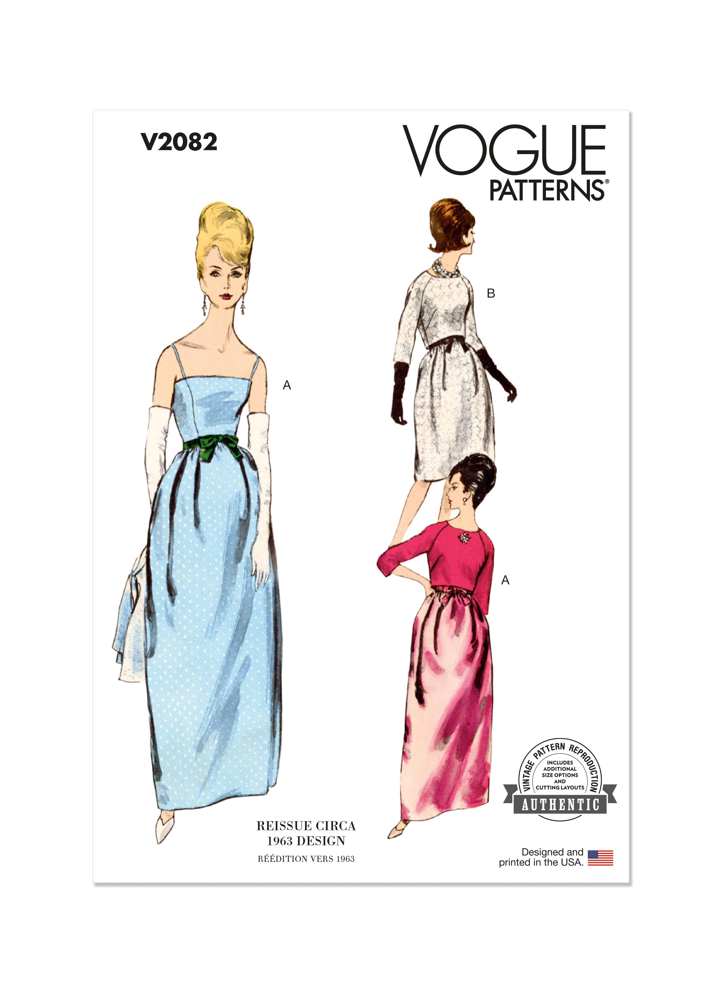 vogue vintage evening dress patterns PROJECT PLANNING