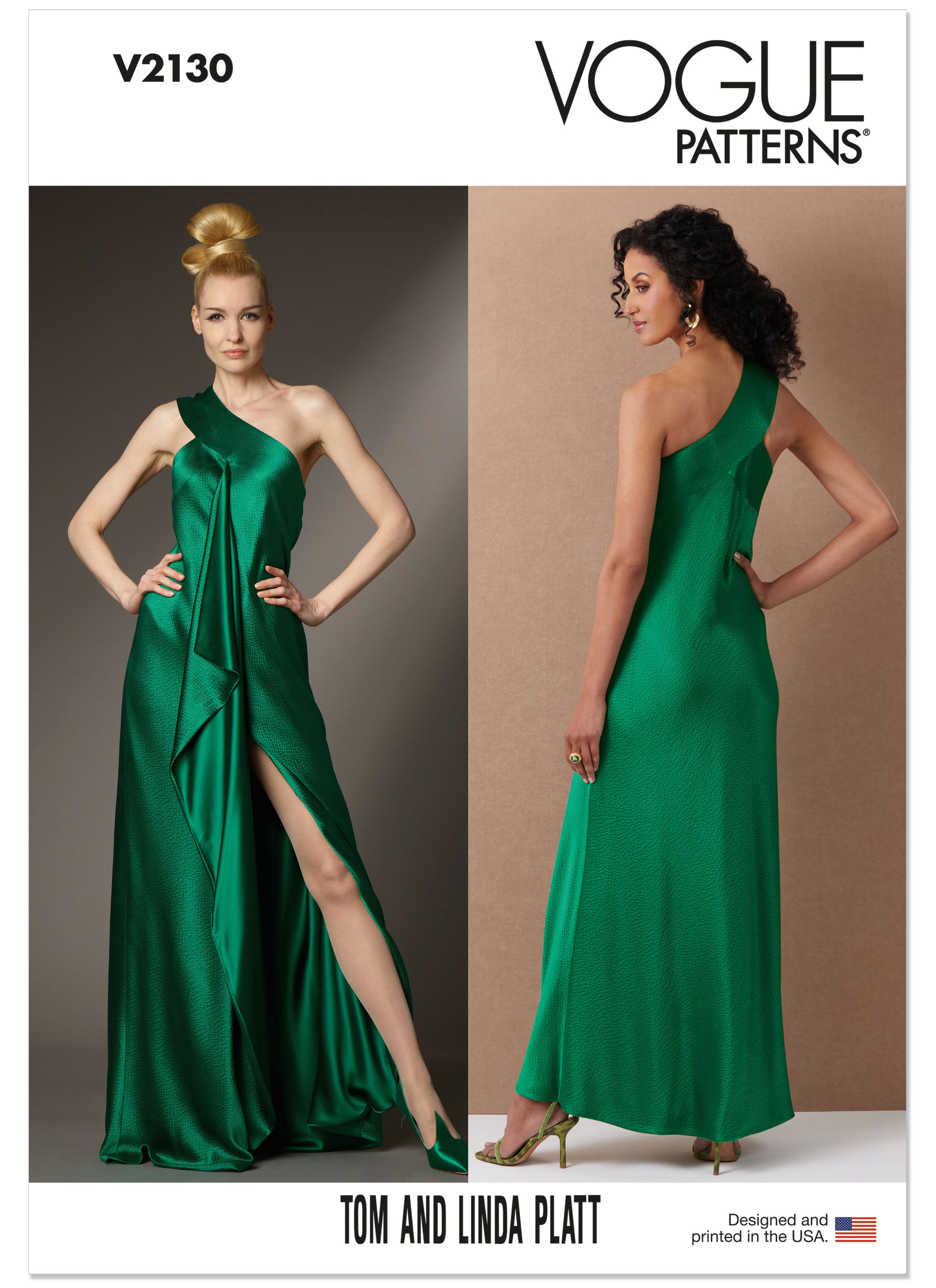 vogue dress patterns evening gowns Vogue Patterns V2130 Bias-Cut Dress by Tom & Linda Platt – Schnittmuster-Online