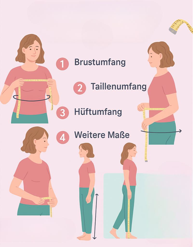 Wie nehme ich richtig Maß?