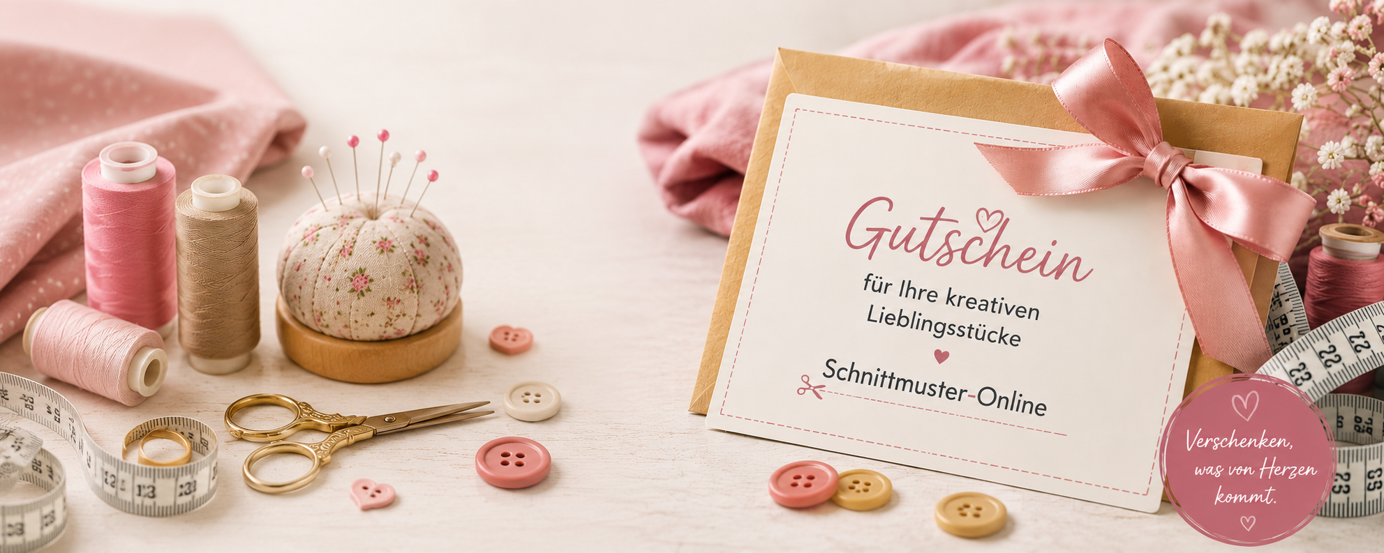 Verschenken Sie kreative Möglichkeiten.