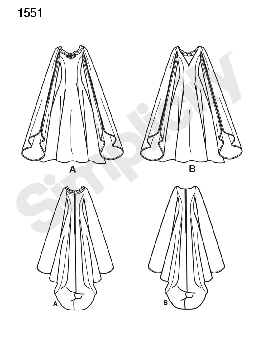 Simplicity Schnittmuster S1551
