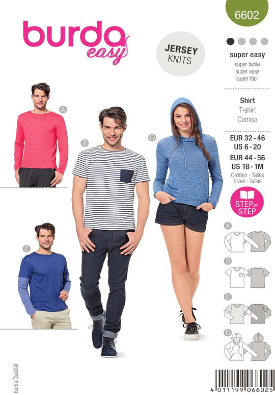 Burda Schnittmuster 6602 Shirt