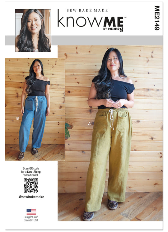 Know Me Schnittmuster ME2149 – Damen Hose von Sew Bake Make
