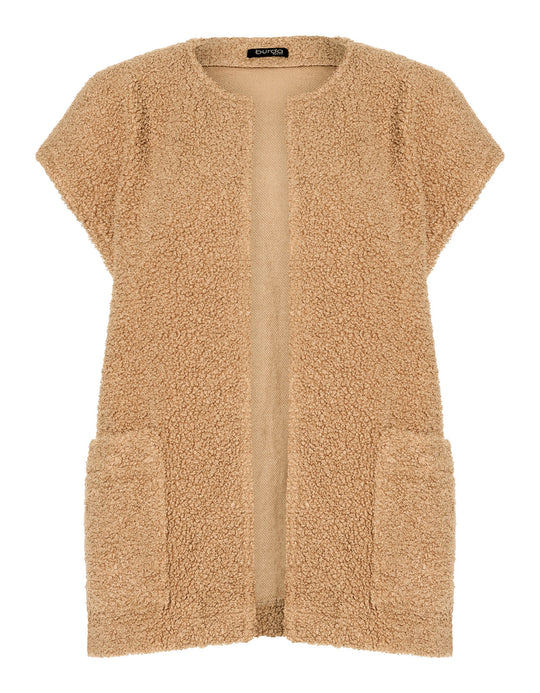 Burda Schnittmuster 5590 – Damen Pullover, Teddy-Weste & Jacke