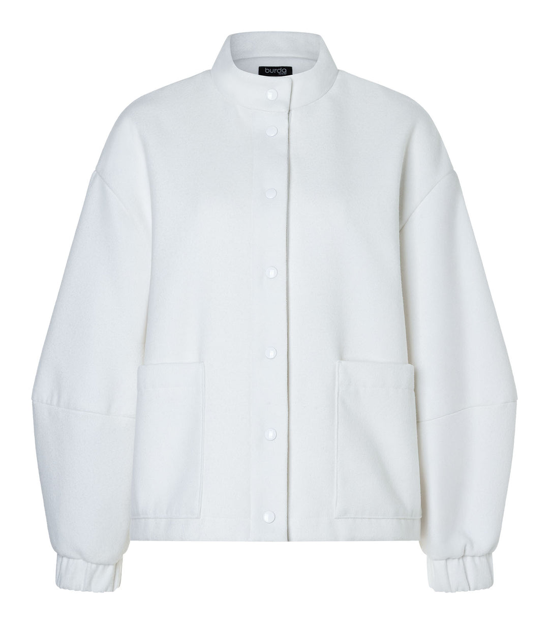 Burda Schnittmuster 5590 – Damen Pullover, Teddy-Weste & Jacke