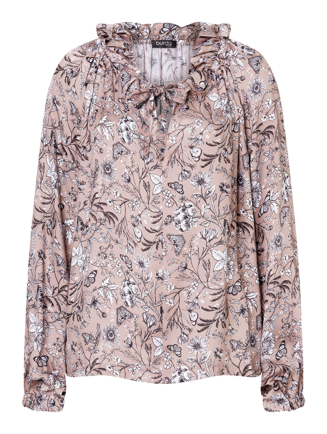 Burda Schnittmuster 5592 – Damen Blusen & Tunika in 3 Varianten