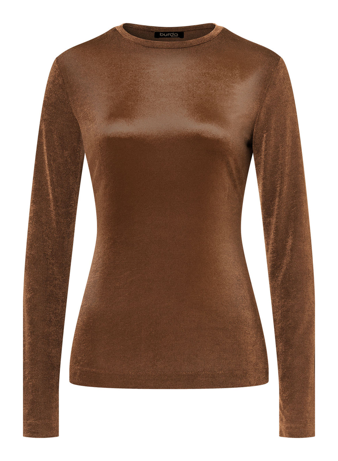 Burda Schnittmuster 5594 Damen Basic-Shirts mit 3 ÄrmellängenBurda Schnittmuster 5594 – Damen Basic-Shirts Kurzarm, Langarm & ärmellos