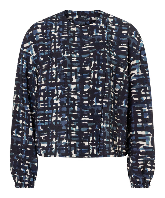 Burda Schnittmuster 5597 – Damen Blusen mit asymmetrischem Verschluss