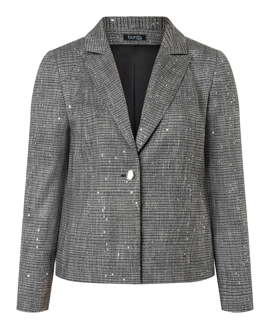Burda Schnittmuster 5601 – Damen Smoking-Blazer & Spencerjacke Plus Size