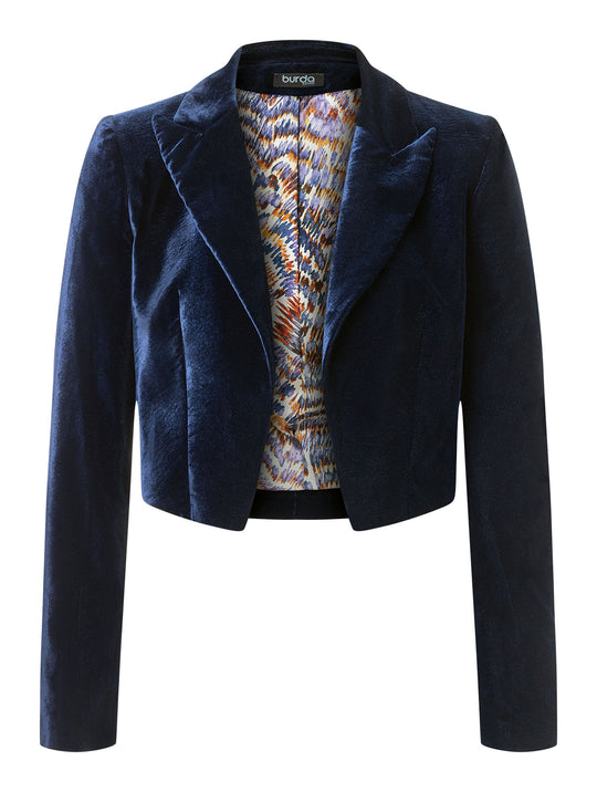 Burda Schnittmuster 5602 Damen Spencer-Blazer in 2 Längen