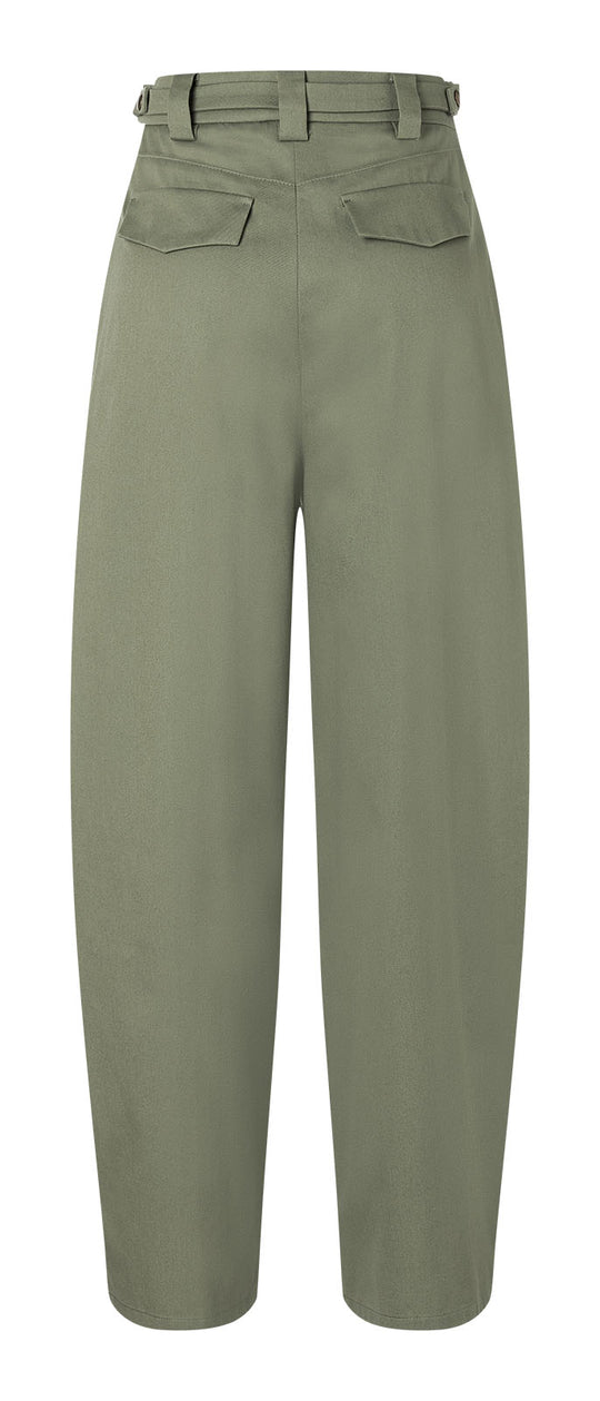 Burda Schnittmuster 5603 – Damen Barrel Hose & Curved-Leg-Hose
