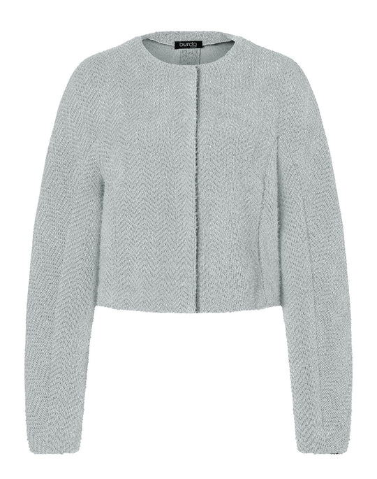 Burda Schnittmuster 5607 – Damen Kurzjacke & Steppjacke mit Druckknöpfen