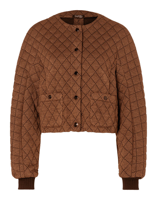 Burda Schnittmuster 5607 – Damen Kurzjacke & Steppjacke mit Druckknöpfen