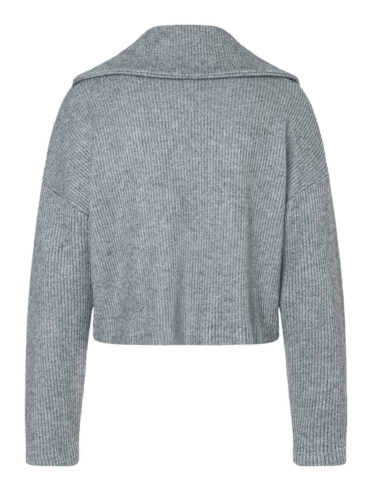 Burda Schnittmuster 5608 – Damen Boxy Pullover mit Kragenvarianten