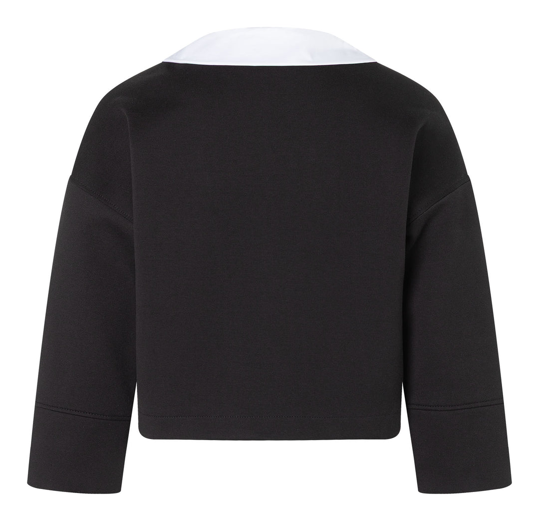 Burda Schnittmuster 5608 – Damen Boxy Pullover mit Kragenvarianten