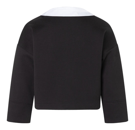 Burda Schnittmuster 5608 – Damen Boxy Pullover mit Kragenvarianten