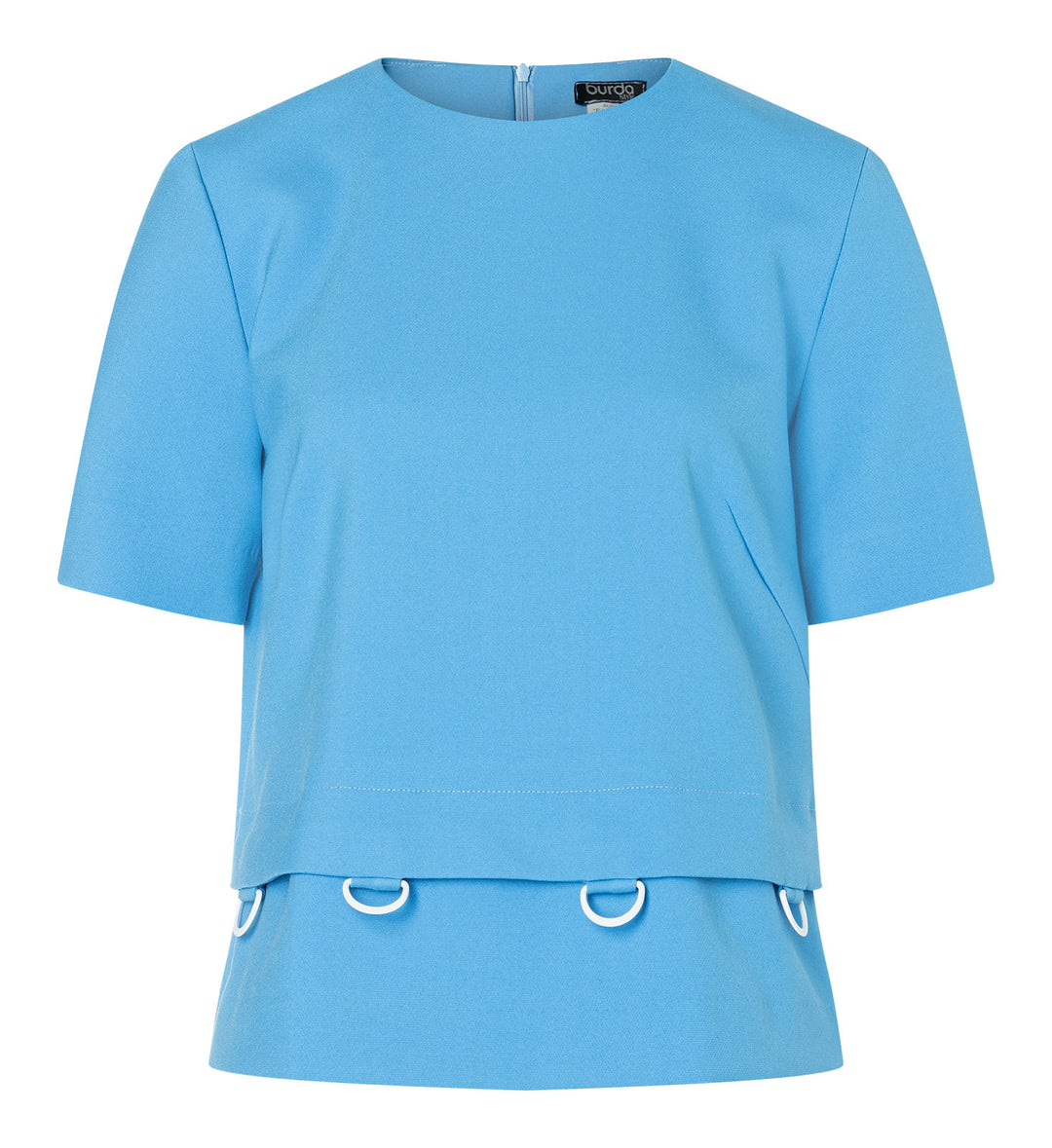 Burda Schnittmuster 5609 – Damen Kleid mit Ballonrock & Kurzarm-Shirt