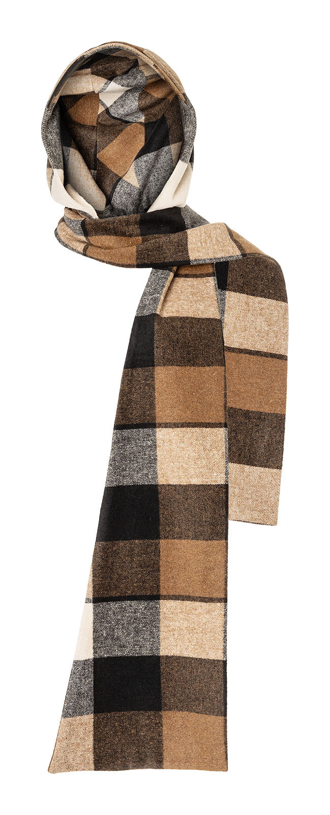 Burda Schnittmuster 5611 – Damen Hobo-Tasche, Kapuzenschal & Kummerbund-Gürtel