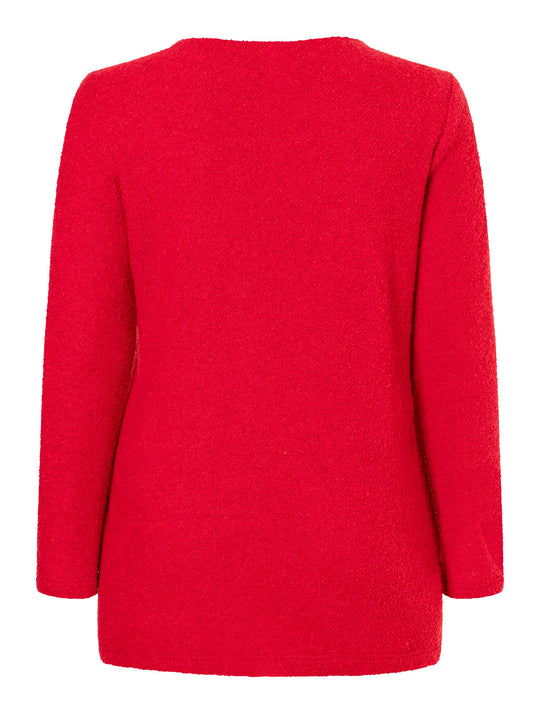 Burda Schnittmuster 5612 – Damen Pullover mit V-Ausschnitt & Schalkragen Gr. 46–60