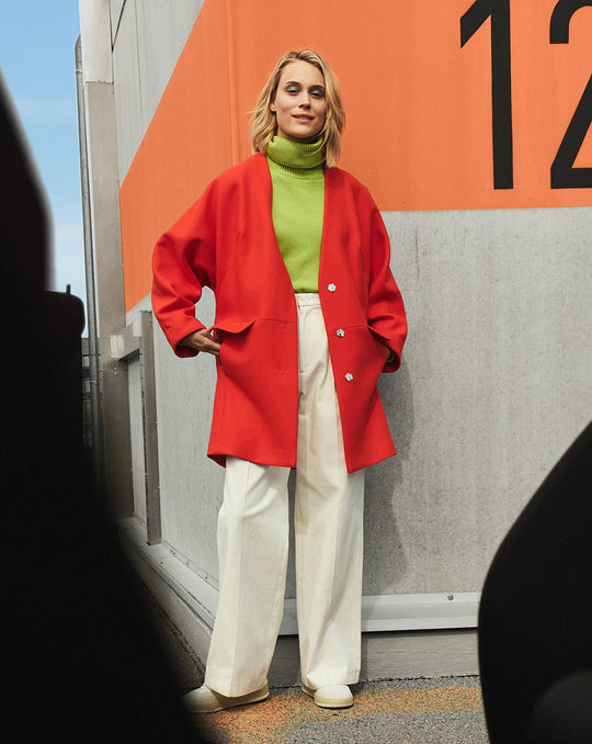 Burda Schnittmuster 5613 – Damen Oversize-Mantel & Kurzmantel