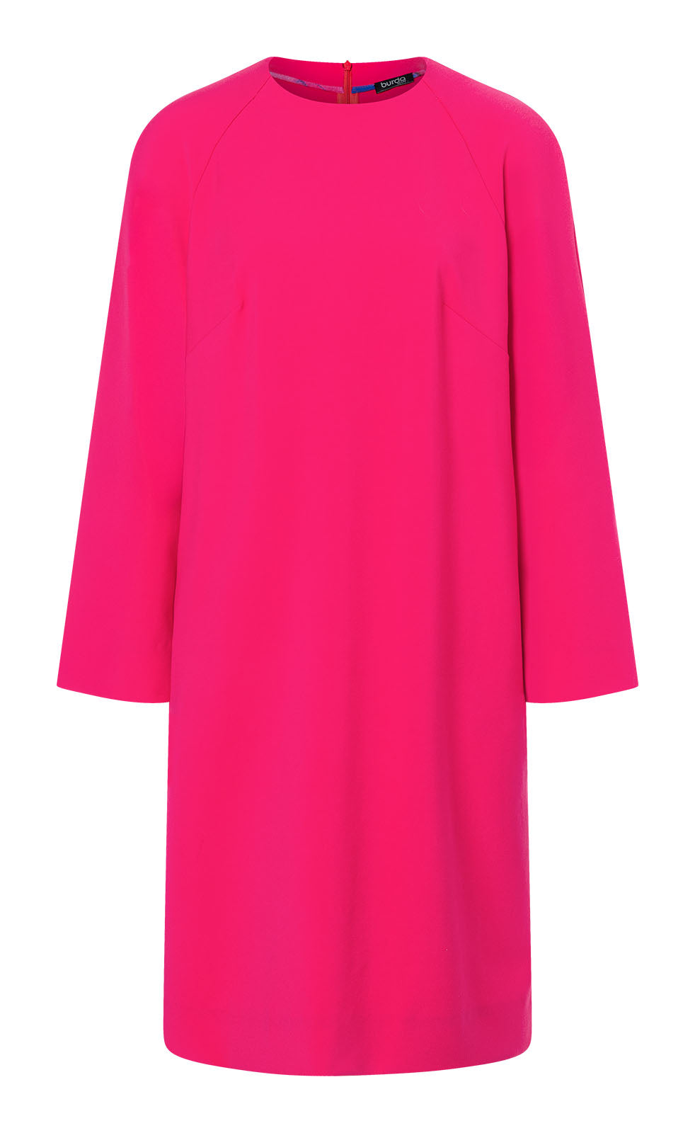 Burda Schnittmuster 5614 Damen Langarm-MidikleiderBurda Schnittmuster 5614 – Damen Midikleider mit Langarm & Raglanärmeln