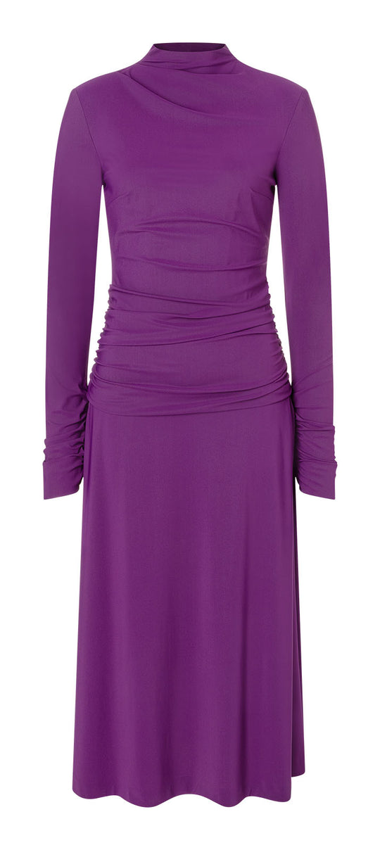 Burda Schnittmuster 5616 – Damen Jersey-Kleid & Langarmshirt mit Drapierung