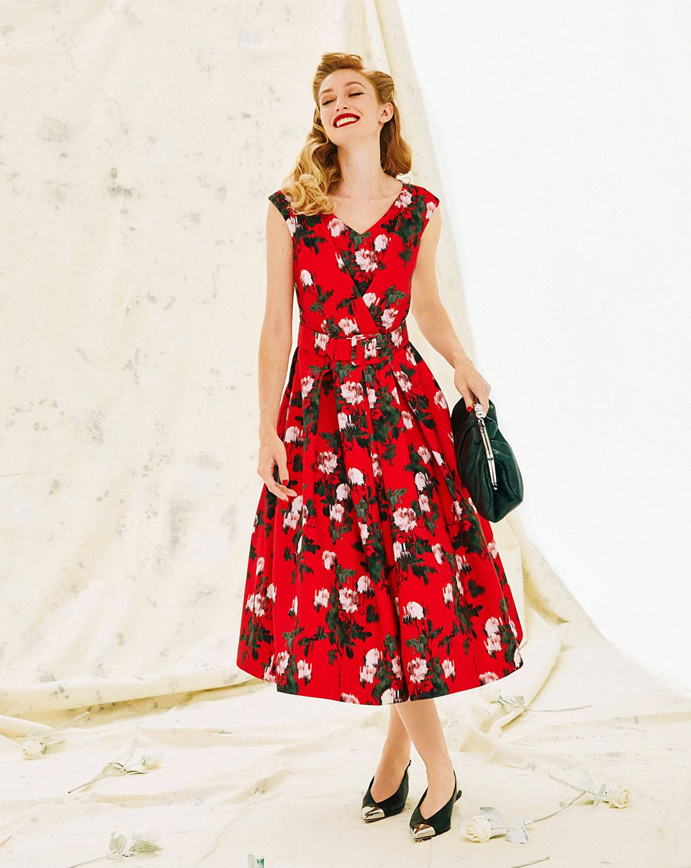 Burda Schnittmuster 5618 – Damen Vintage A-Linien-Kleid „Sophia“ 1957