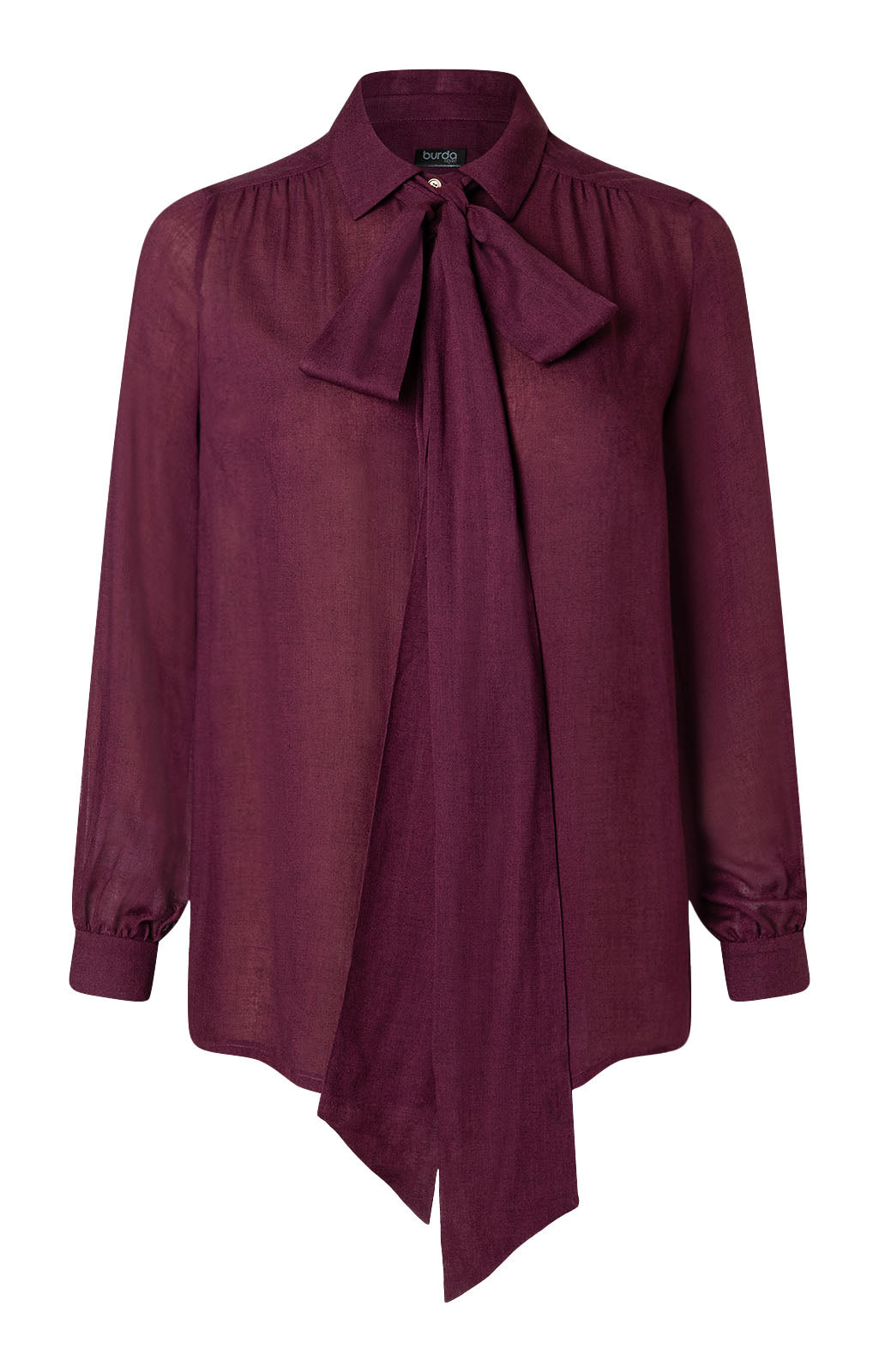 Burda Schnittmuster 5619 – Damen Langarmblusen & Schluppenbluse