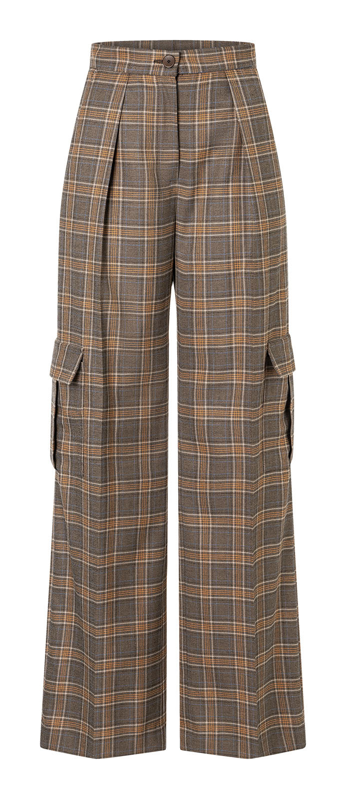 Burda Schnittmuster 5621 Damen Weite Bundfaltenhosen