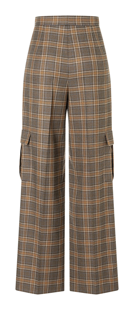 Burda Schnittmuster 5621 Damen Weite Bundfaltenhosen