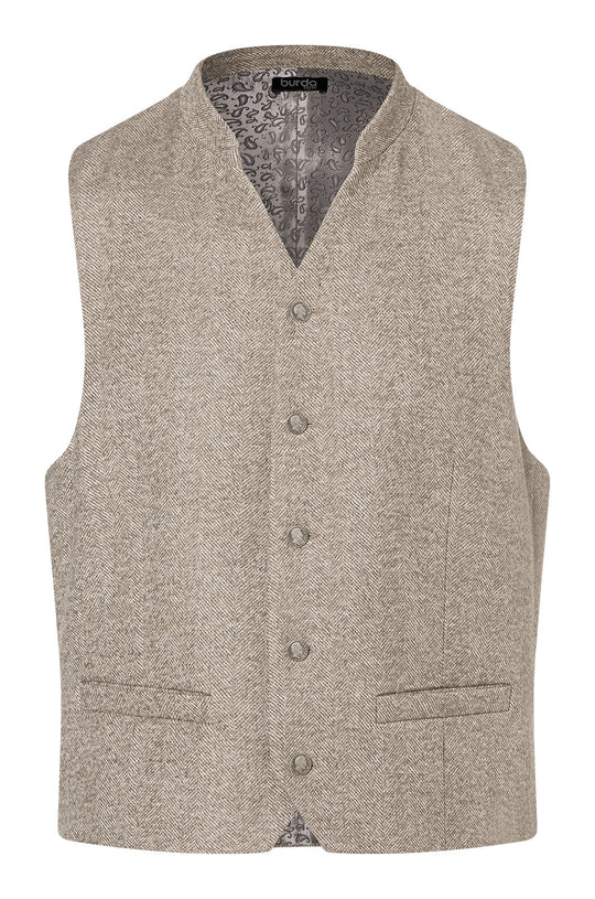 Burda Schnittmuster 5624 – Herren Trachtenweste & klassische Weste