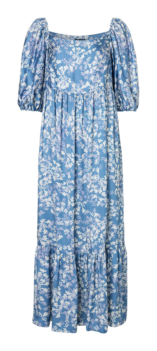 Burda Schnittmuster 5630 – Damen Sommerkleider mit Puffärmeln