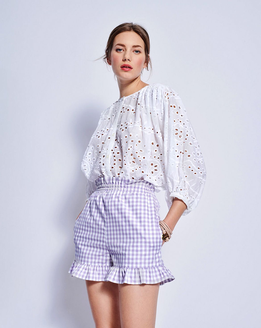 Burda Sewing Pattern 5631 - Women's Pants & Shorts with Ruffles