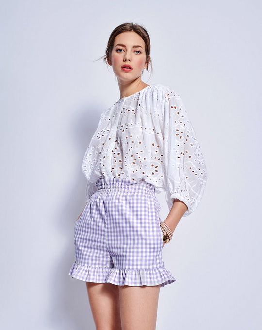 Burda Sewing Pattern 5631 - Women's Pants & Shorts with Ruffles