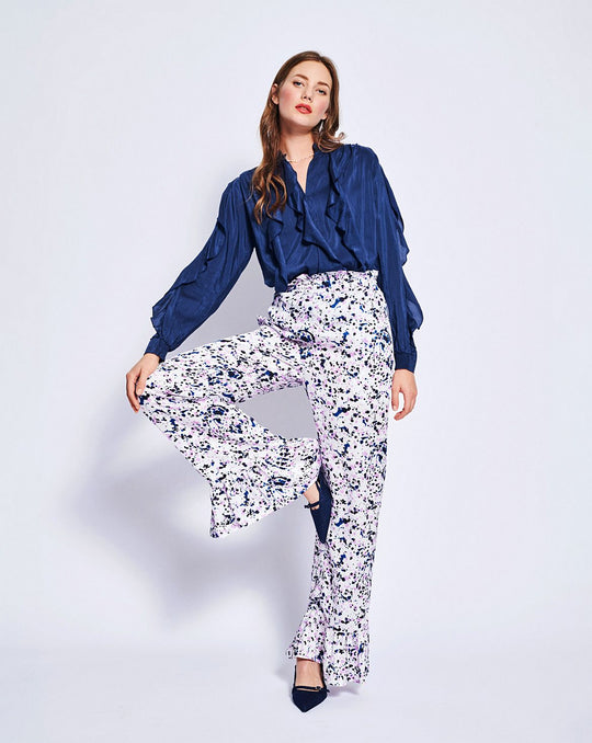 Burda Sewing Pattern 5631 - Women's Pants & Shorts with Ruffles
