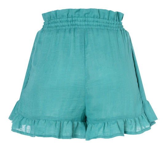 Burda Schnittmuster 5631 - Damen Hose & Shorts mit Rüschen
