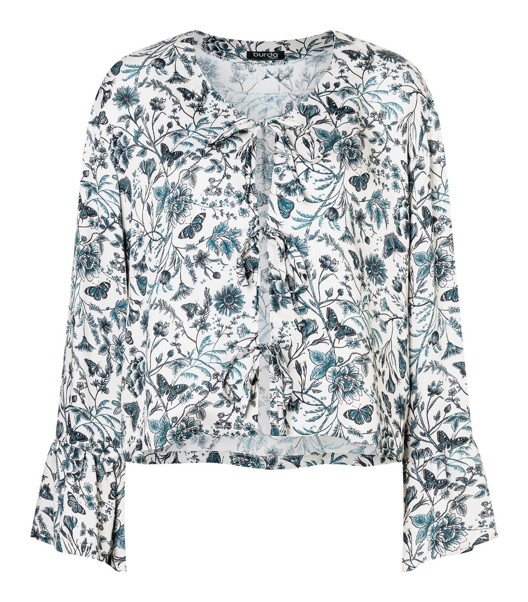 Burda Schnittmuster 5632 – Damen Blusen mit Bindebändern