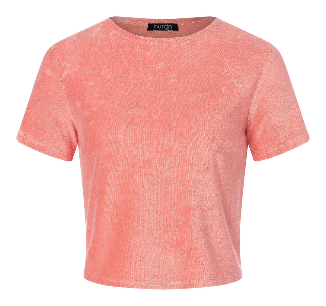 Burda Schnittmuster 5645 – Damen Set Shirt & Shorts