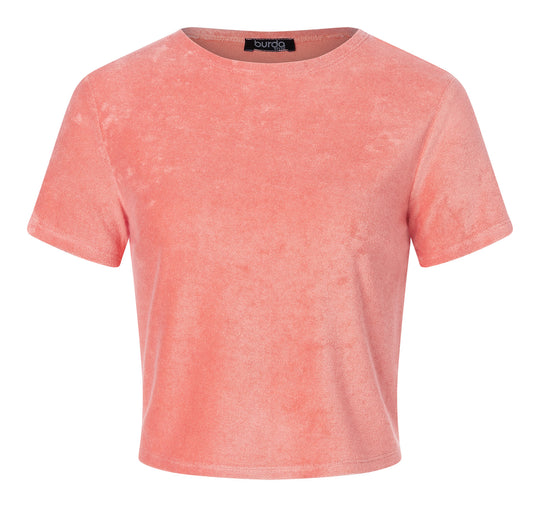 Burda Schnittmuster 5645 – Damen Set Shirt & Shorts