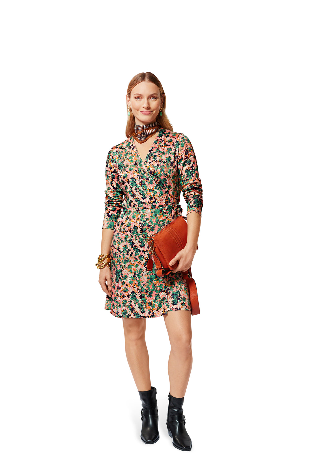 Burda Schnittmuster 5648 – Damen Wickelkleider mit V-Ausschnitt