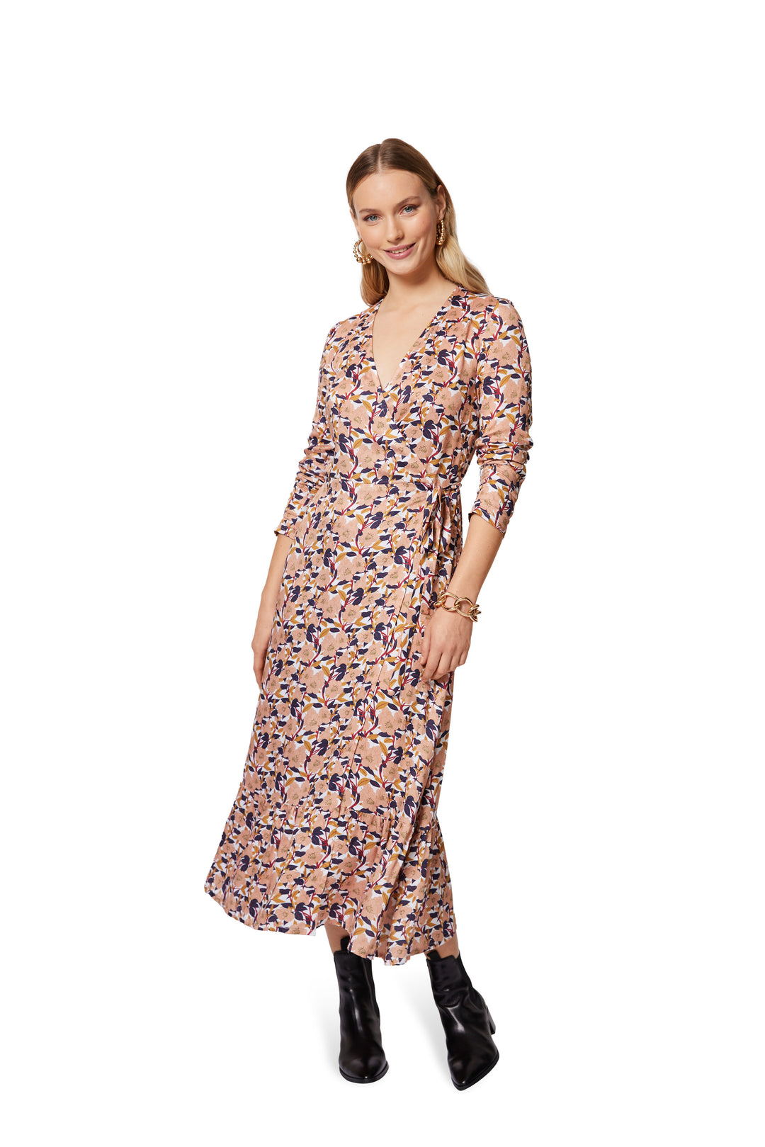 Burda Schnittmuster 5648 – Damen Wickelkleider mit V-Ausschnitt