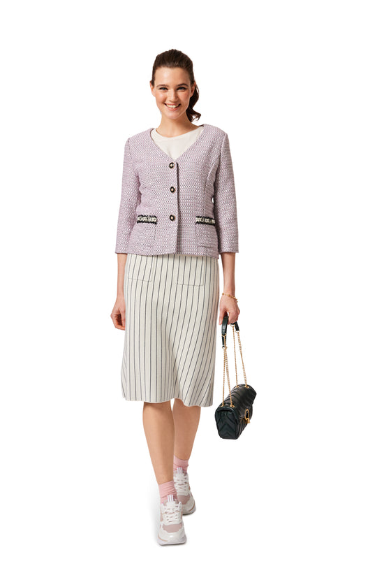 Burda Schnittmuster 5649 – Damen Blazer & Bouclé-Jacken