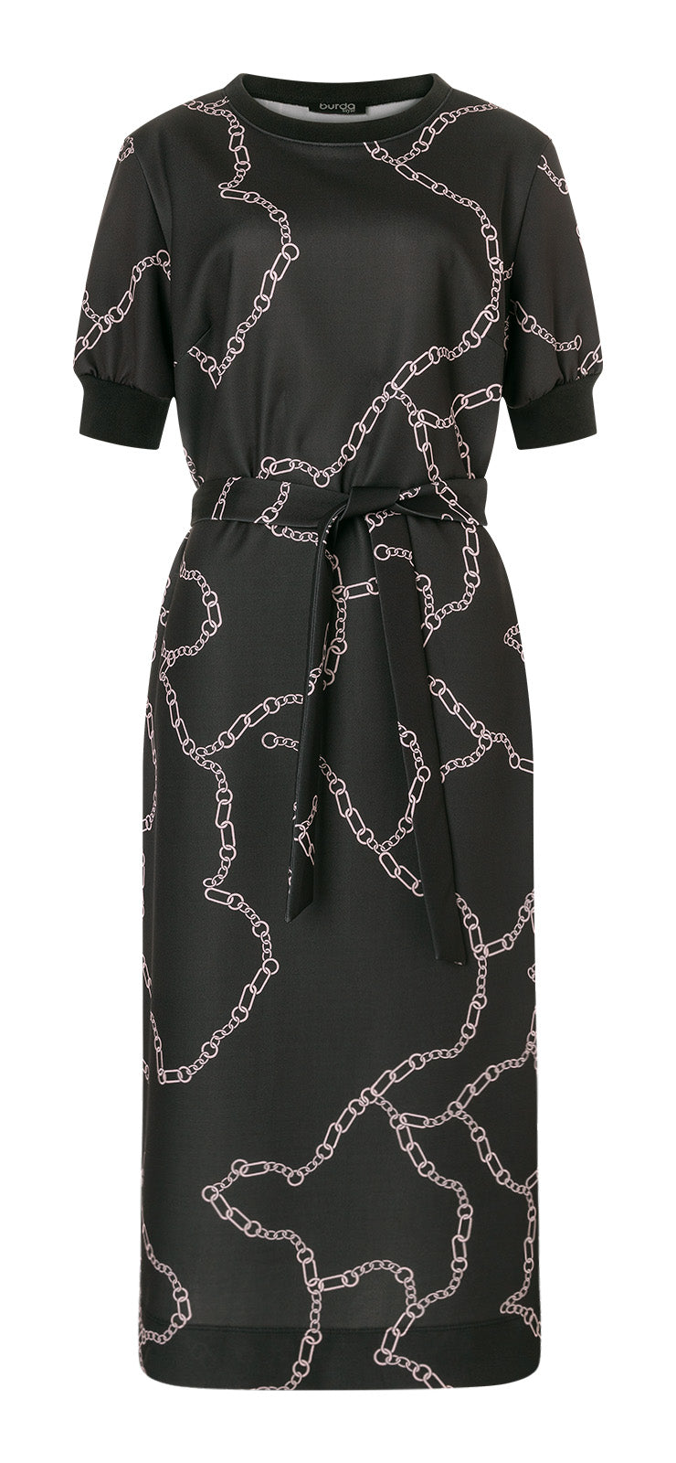 Burda Schnittmuster 5651 – Damen Jerseykleid & Hoodie