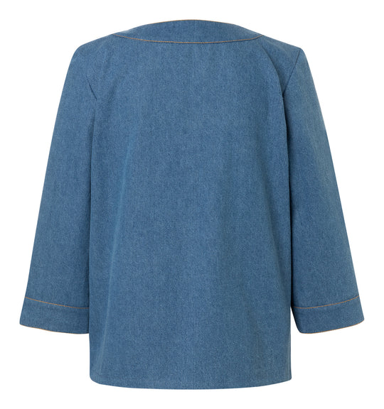 Burda Schnittmuster 5655 – Damen Lockere Blusen mit Statement-Details