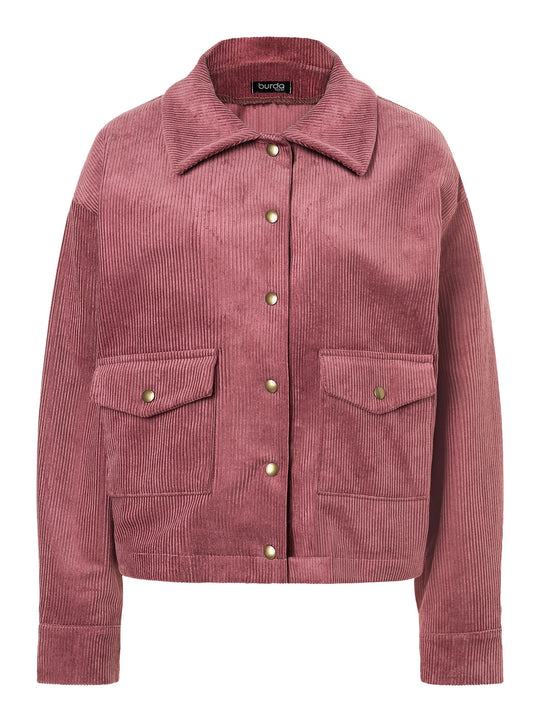 Burda Schnittmuster 5661 – Damen Hemd & kurze Jacken in 3 Varianten