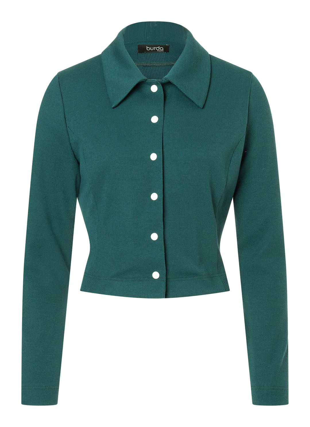 Burda Schnittmuster 5667 – Damen Cardigans mit Knöpfen