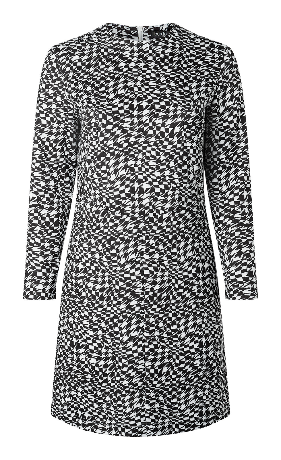 Burda Schnittmuster 5677 – Damen Kleid & Shirt mit Teilungsnähten