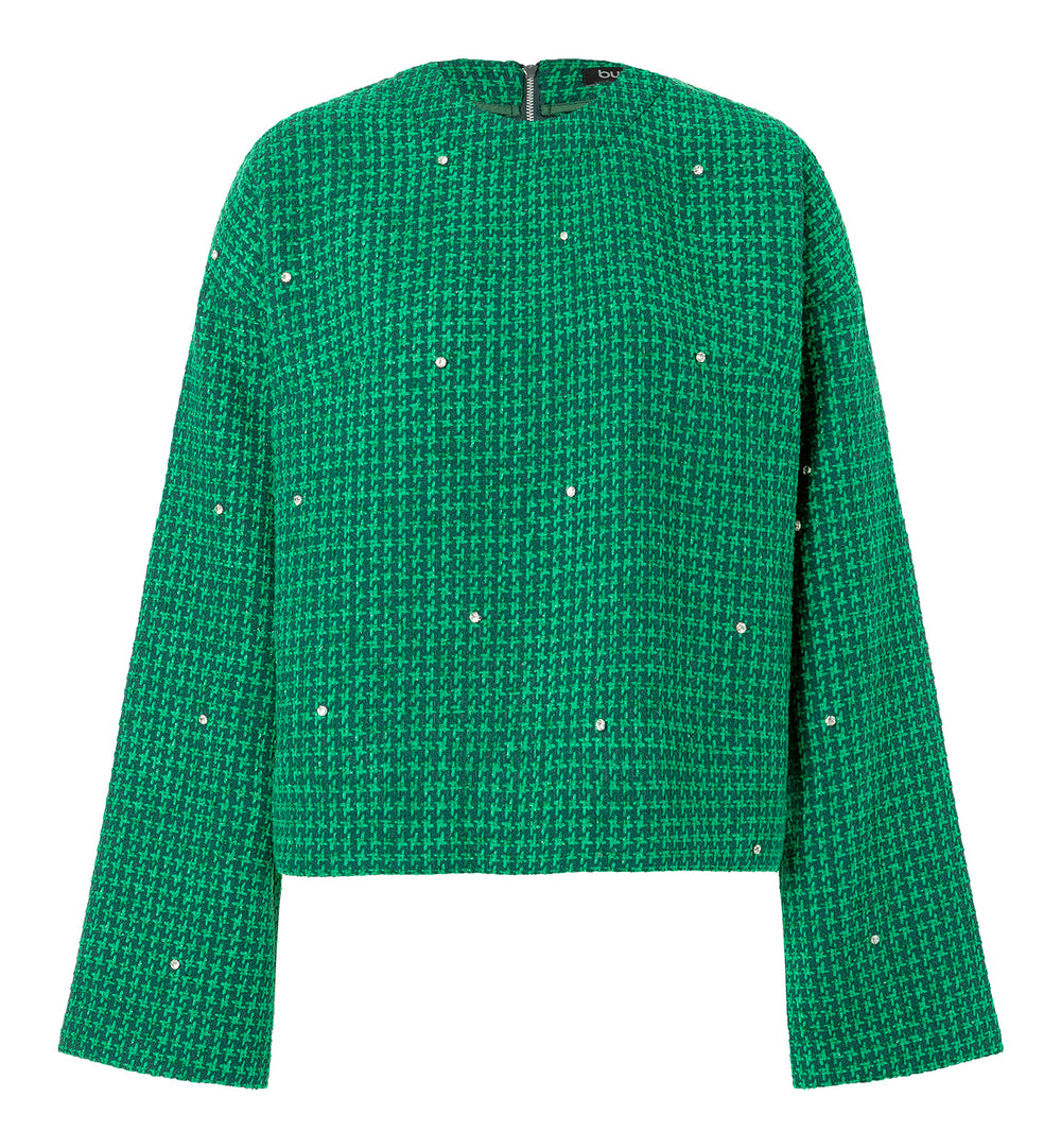 Burda Schnittmuster 5679 – Damen Kleid & Pullover mit modischem Statement